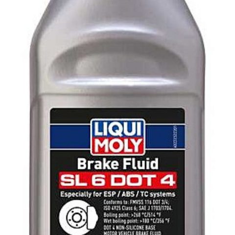 LIQUI MOLY 250mL Brake Fluid SL6 DOT 4 - 22232 User 1
