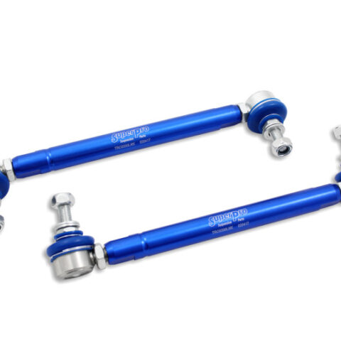 SuperPro 2004 Mazda 3 i Front HD Adjustable End Link Set (10mm Studs 254mm to 305mm) - TRC10200 Photo - Primary